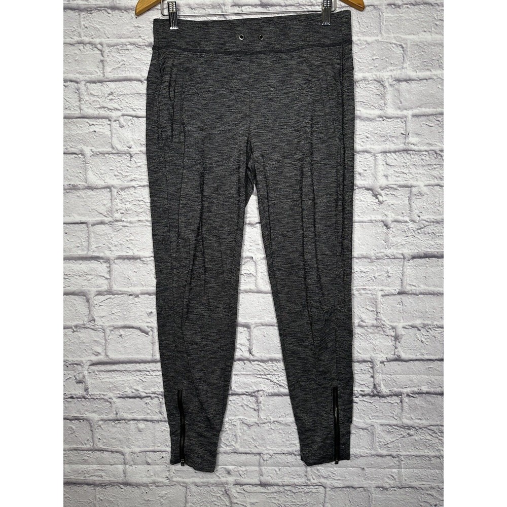 Athleta‎ Charcoal Joggers Women’s Size Small Zip Pockets Ankle